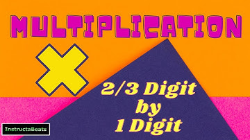 2/3 Digit by 1 Digit Standard Algorithm Multiplication - 4.NBT.4 - 5.NBT.5