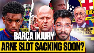 Download Lagu Perez Hits Barca and UEFA, Barcelona Injury Update before Chelsea Clash, Arne Slot sack Update MP3