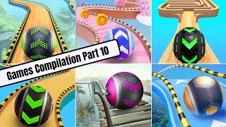 Games Compilation Part 10| Going Balls, Rollance, Rolling, Candy, Action balls & Fast Ball Jump ⚽🎮