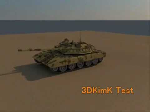 CINEMA 4D TANK 3D - YouTube