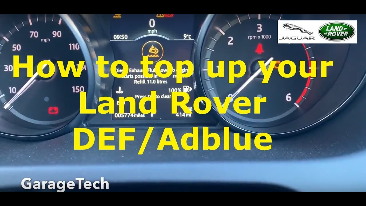 Depósito Adblue Landrover Range Rover Evoque 2.2 eD4 16V - GJ325J228A 204DTD