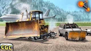 BeamNG Drive Tracked vehicles VS wheeled vehicles