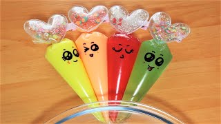 Making Slime With Piping Bags Most Satisfying Slime Video Part 73