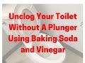 Unclog Your Toilet Without a Plunger Using Baking Soda and Vinegar