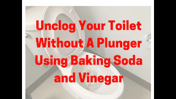 Jak odblokovat špatně ucpaný záchod pomocí jedlé sody a octa?