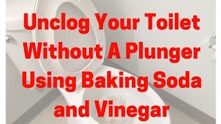 This video demonstrates a method of unclogging your toilet without the
need for plumber or plunger. using simple home remedy, you can easily
unblock yo...