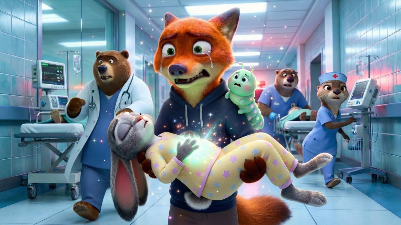 Zootopia Alien Zootopia 2 | Judy is PREGNANT?! 🤰 Alien Worm Inside Nick's Tummy 🐛 ...