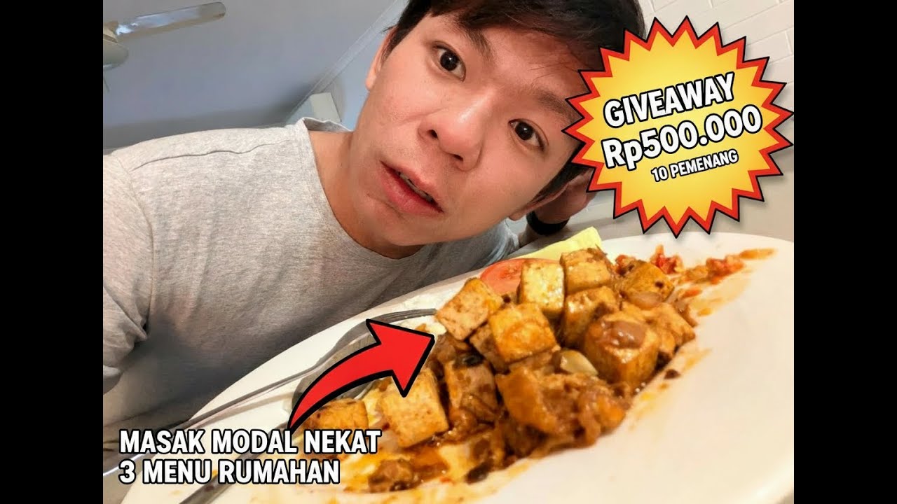 Masak Praktis! Masak Modal Nekat: 3 Menu Rumahan + GIVEAWAY Rp500.000