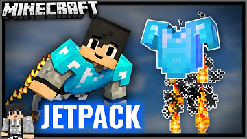 How To FLY in SURVIVAL MODE? (How to Get a Jetpack Datapack 1.15/1.16) [Vanilla Minecraft JAVA]