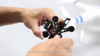 DJI How to install the Zenmuse H3 2D on Phantom 2