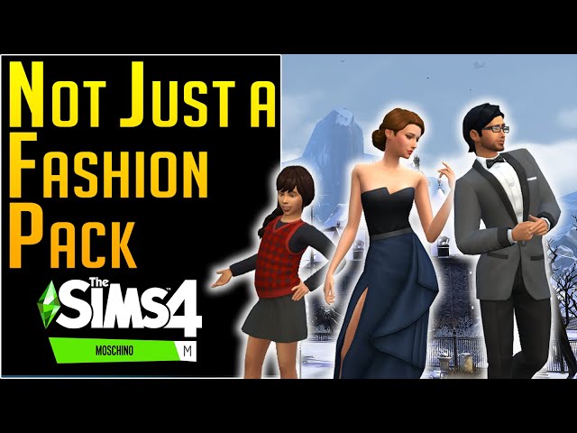 Moschino Is Releasing A Sims-Inspired Fashion Line And WTF At These Photos