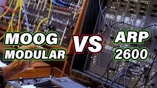 Battle of the Modular Giants Moog vs ARP - Clip