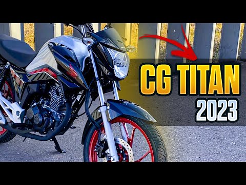 CG Titan 160 2023 | Prata Metálico (Avaliação Completa: Ficha técnica, consumo, painel e mais...)