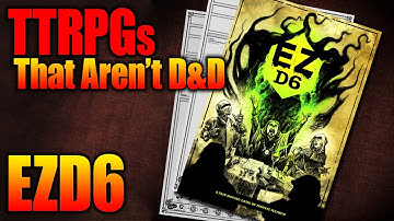 🎲 EZD6 Unleashed: Top TTRPGs Beyond D&D! 🔥😱