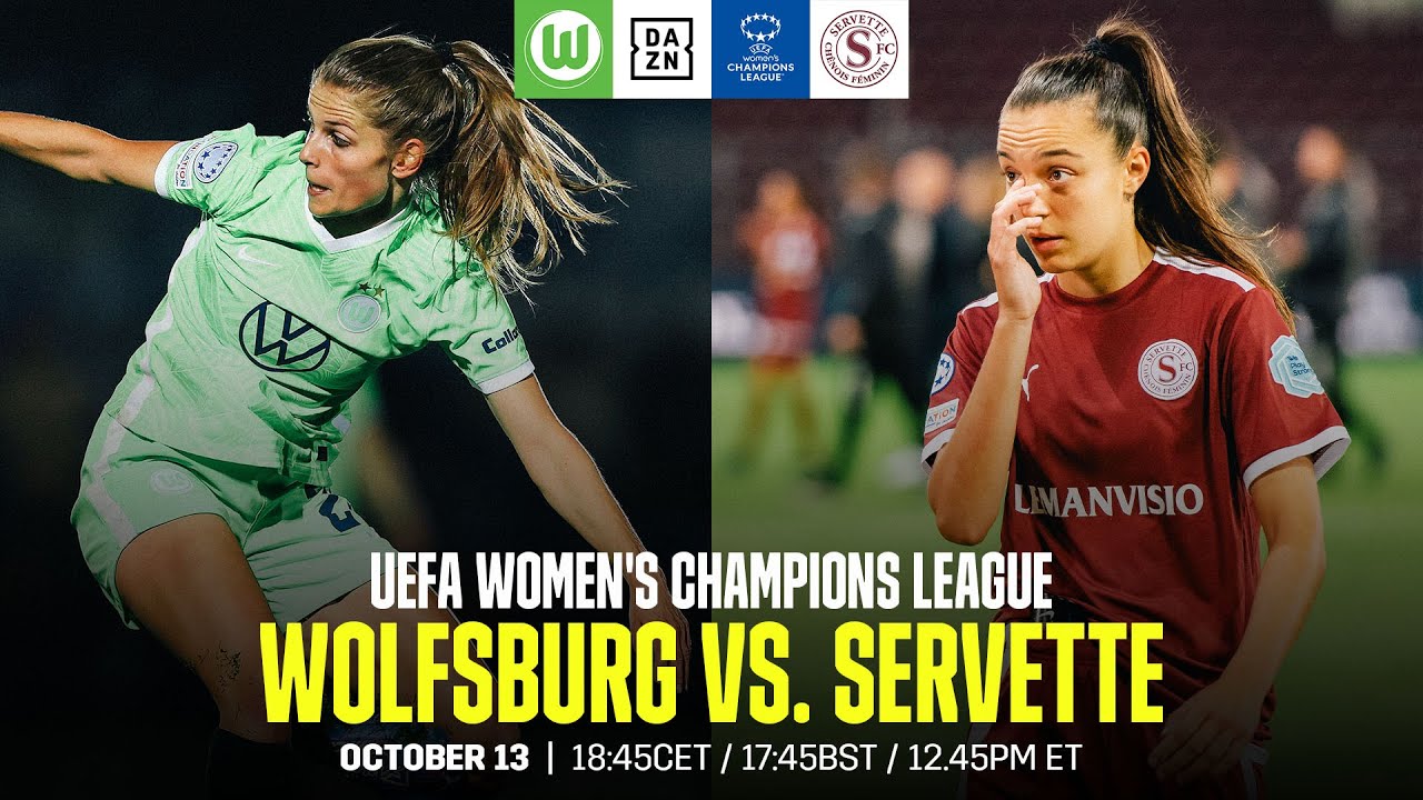 Wolfsburg vs. Servette | UEFA Women’s Champions League Matchday 2 Full Match