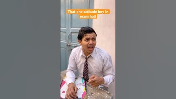 That one attitude boy in school #comedy #comedyshorts #funny #viralshorts