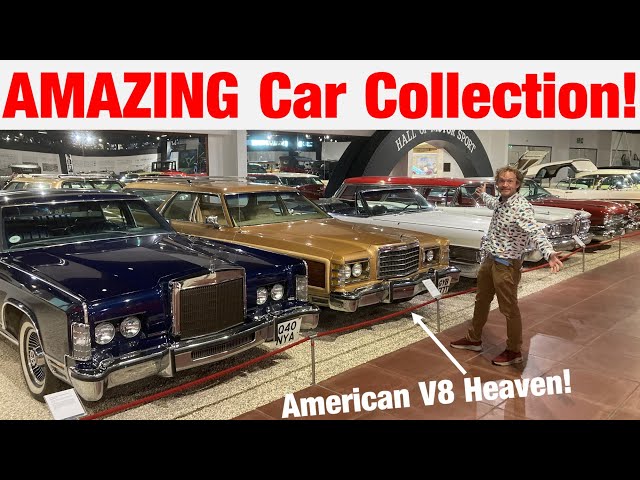 AMAZING Car Collection! V8 American, 60s Brits, Communist Cars