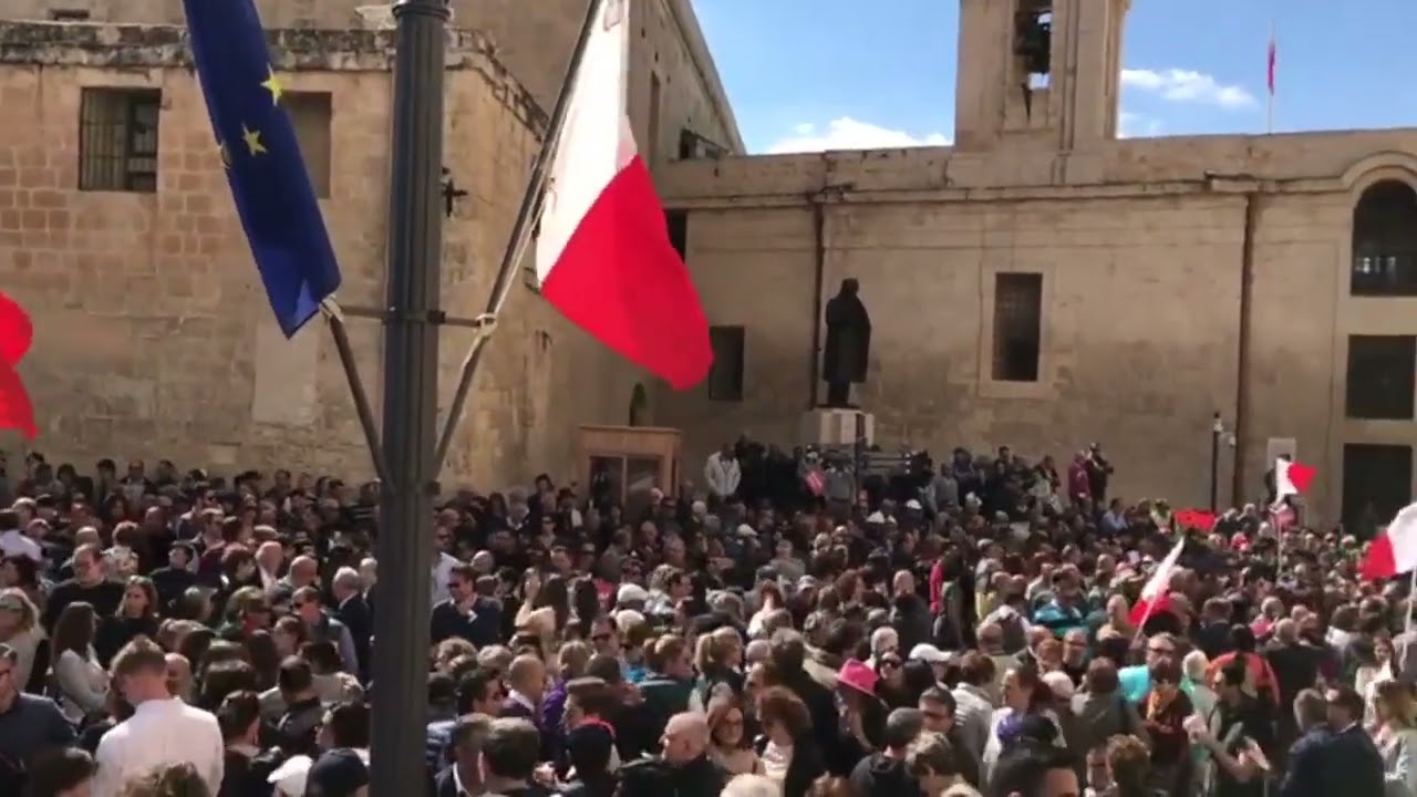 Protest against corruption HB