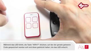 NICE® FLOR S - Duplizieren mit AIR 4 F oder AIR 4 L