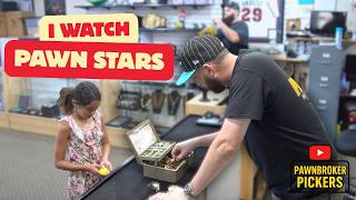 She Came In To *Sell Gold* Because of Pawn Stars!