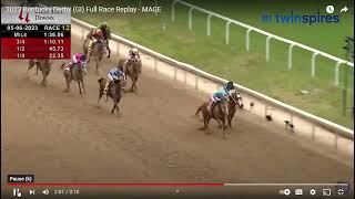 MAGE WINS THE 2023 Kentucky Derby GI Full Race.