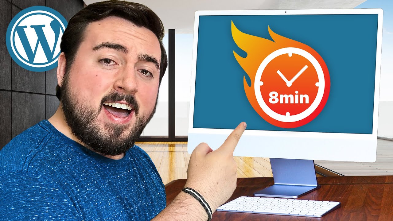 Create a WordPress Website in 8 Minutes (2025 Guide)