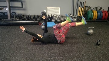 Bottoms up KB Deadbug