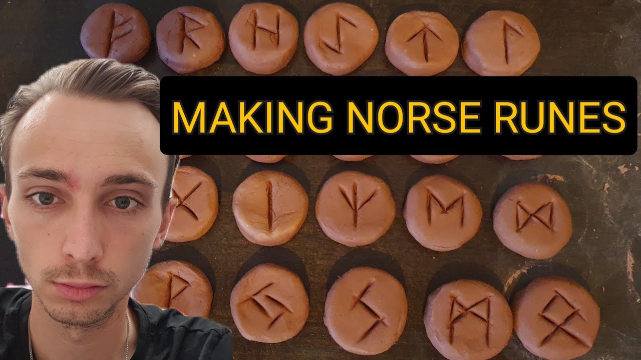HOW TO MAKE RUNES (Elder futhark) - YouTube
