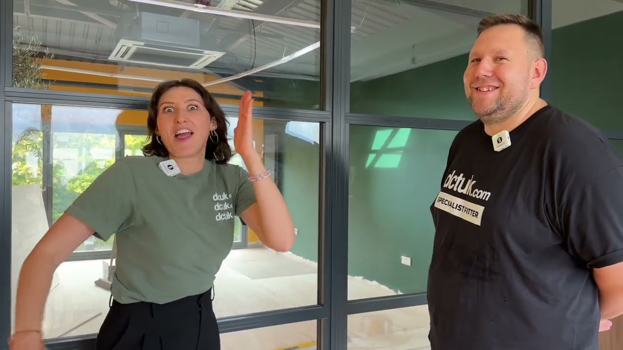 Blooper with Ella and Jordan | On site at a DCTUK installation