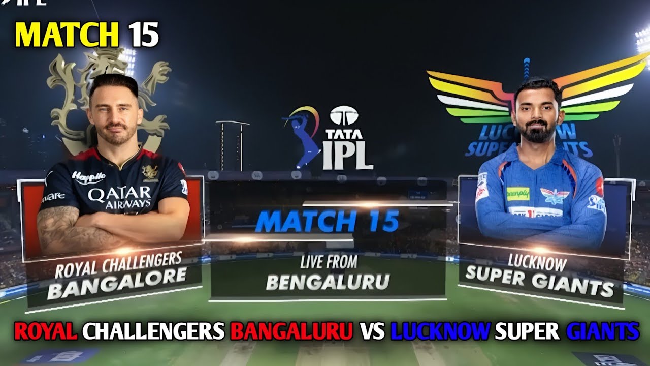 RCB VS LSG 2023 Highlights | MATCH 15 | 