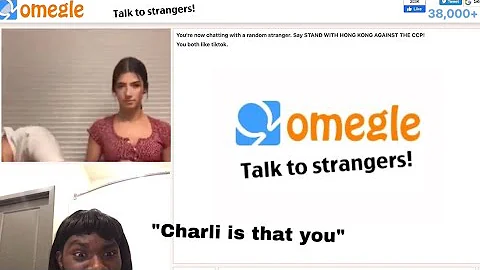 I PRETENDED TO BE CHARLI DAMELIO ON OMEGLE