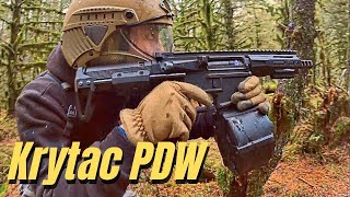 Krytac PDW Airsoft War in Scotland