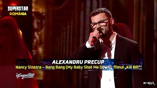 LIVE 3 SuperStar România Alexandru Precup ♫ Cover: Nancy Sinatra - Bang Bang (My Baby Shot Me Down)