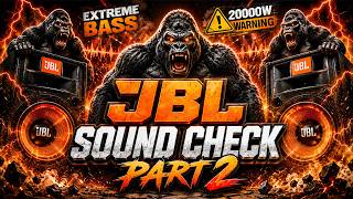DJ Sound Check JBL Bass Mix | Dj Song Vibration Remix | JBL Dj Song | Speaker Check | JBL Bass Test