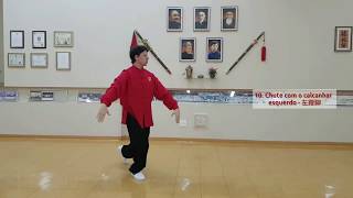 Demonstração da Forma Essencial 22 movimentos do Tai Chi Chuan da Família Yang