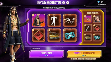 Hacker Story New event Fantasy hacker store event today in free fire hacker store free fire 2021