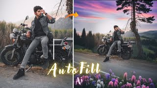 Hypic auto fill & ai expand editing tutorial | Akki Photography
