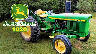 John Deere 1020  |  Plowing Garden