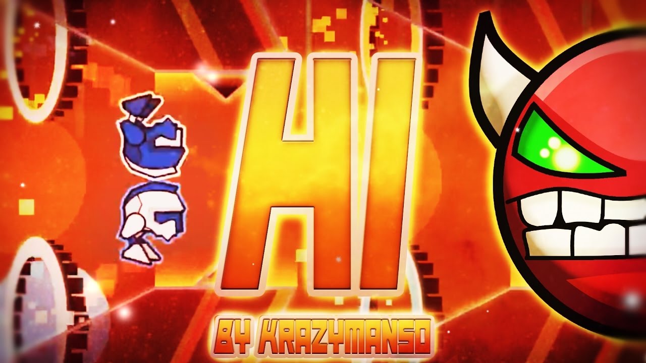 Hi [Medium Demon] by Krazyman50 - Geometry Dash