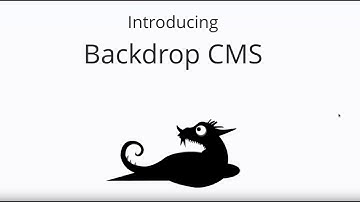 The Drupal Fork: Backdrop CMS (live demo)
