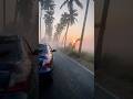 Morning Ride on the Famous Parra Road Goa #parraroad #goatravel #goavibes #foggyroad #fog #weather