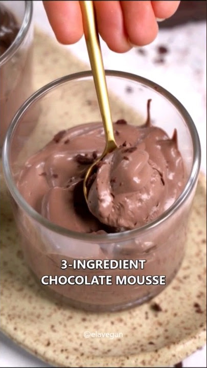 Vegan Chocolate Mousse - Elavegan