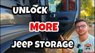 How to Best MAXIMIZE Your Jeep Wrangler Storage Space