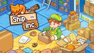 собираю посылки на заказ в игре (Ship Inc)