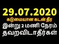 29.07.2020 கடன் தீர இந்த 2 மணி நேரம் தவறவிடாதீர்கள் - Siththarkal Manthiram