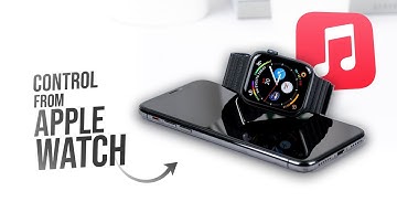 How to Control Music on iPhone from Apple Watch (tutorial)