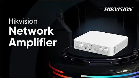Hikvision Network Amplifier Unboxing & Demo