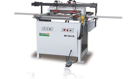 Single row drilling machine