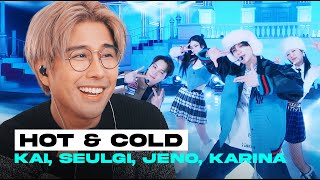 Performer Reacts to KAI, SEULGI, JENO, KARINA 'Hot and Cold' Stage Video | Jeff Avenue