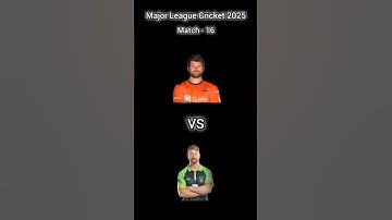 MLC 2025| SFU vs SO| Toss And Match Winner Prediction| #shorts #mlc2025